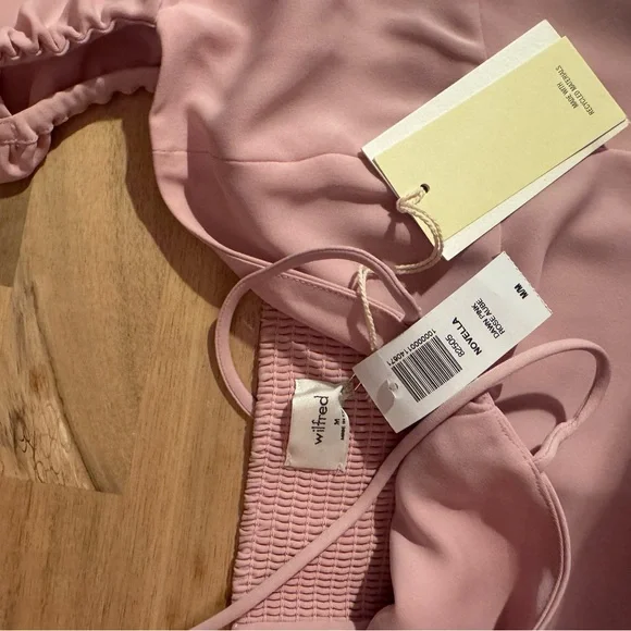 Wilfred Blush Pink Off-Shoulder Top - Picture 2 of 3